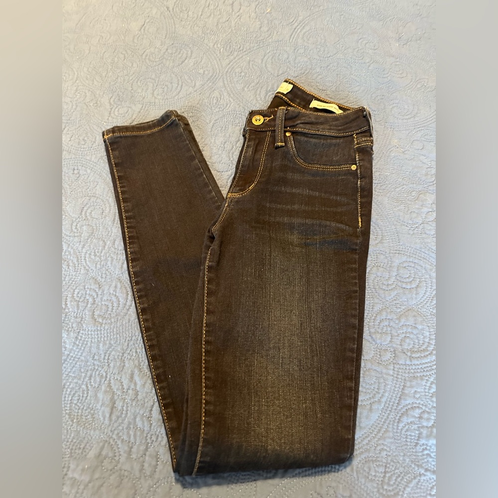 Kiss Me Super Skinny Jessica Simpson Jeans- Dark Wash
